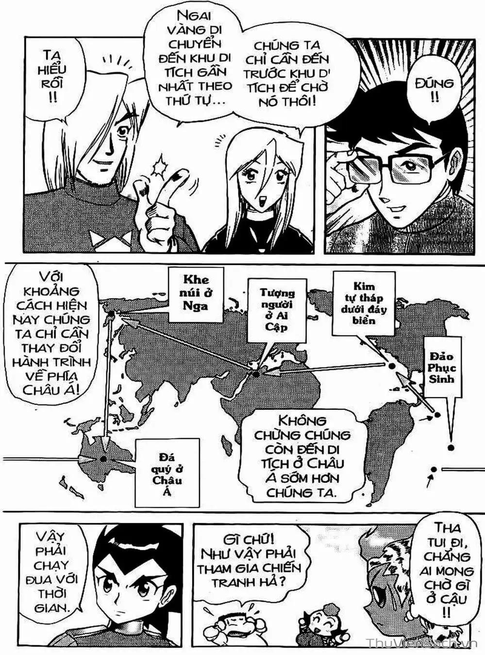 Truyện Tranh Hiệp Sĩ Giấy - Origami Fighter trang 5