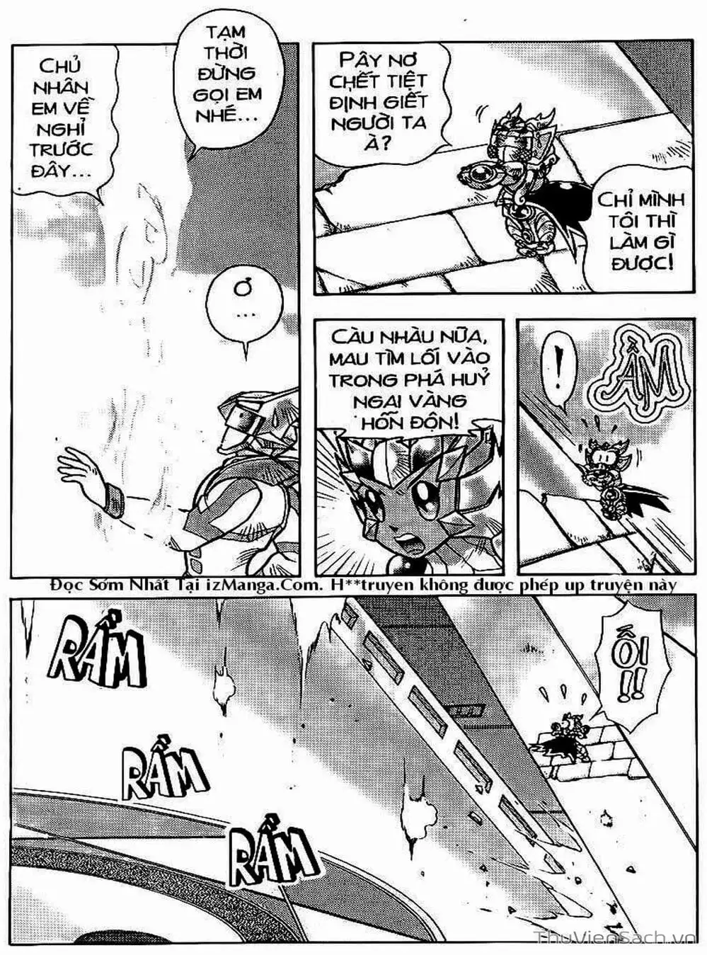 Truyện Tranh Hiệp Sĩ Giấy - Origami Fighter trang 5