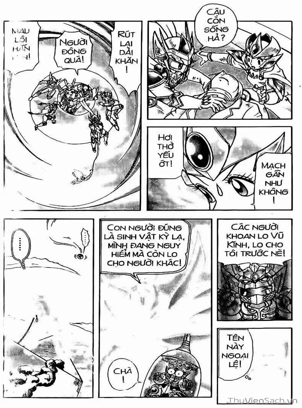 Truyện Tranh Hiệp Sĩ Giấy - Origami Fighter trang 5