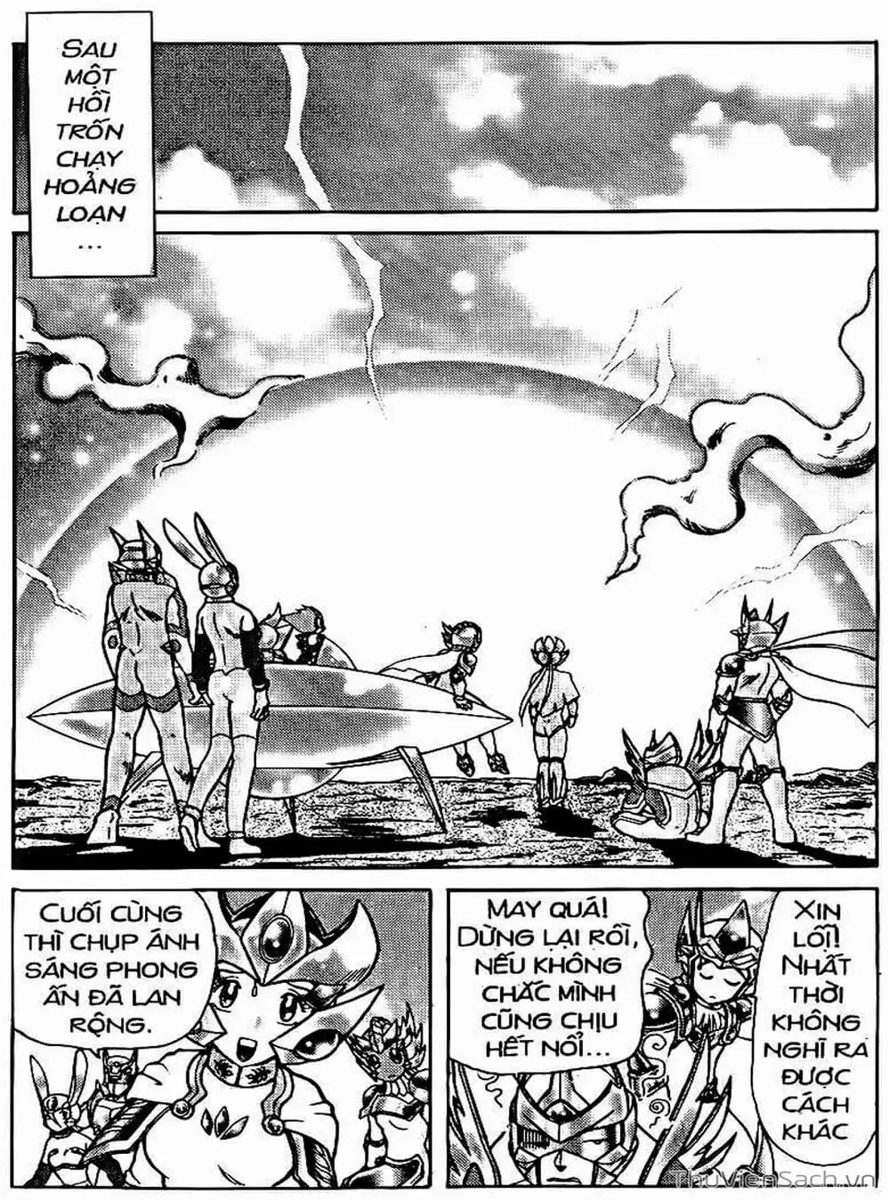 Truyện Tranh Hiệp Sĩ Giấy - Origami Fighter trang 5