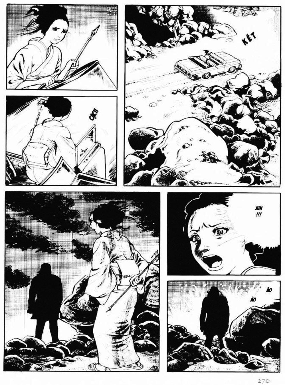 Truyện Tranh Cô Gái Bất Diệt - Orochi trang 5