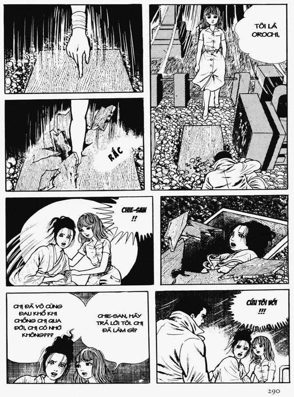 Truyện Tranh Cô Gái Bất Diệt - Orochi trang 5