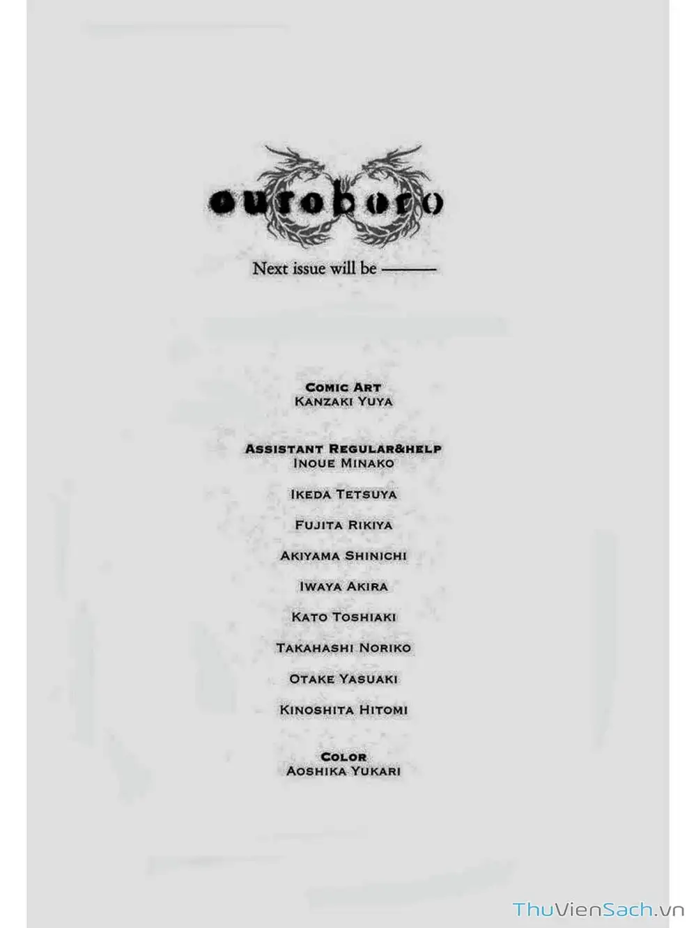 Truyện Tranh Ouroboros - Vĩnh Cửu Luân Hồi trang 6