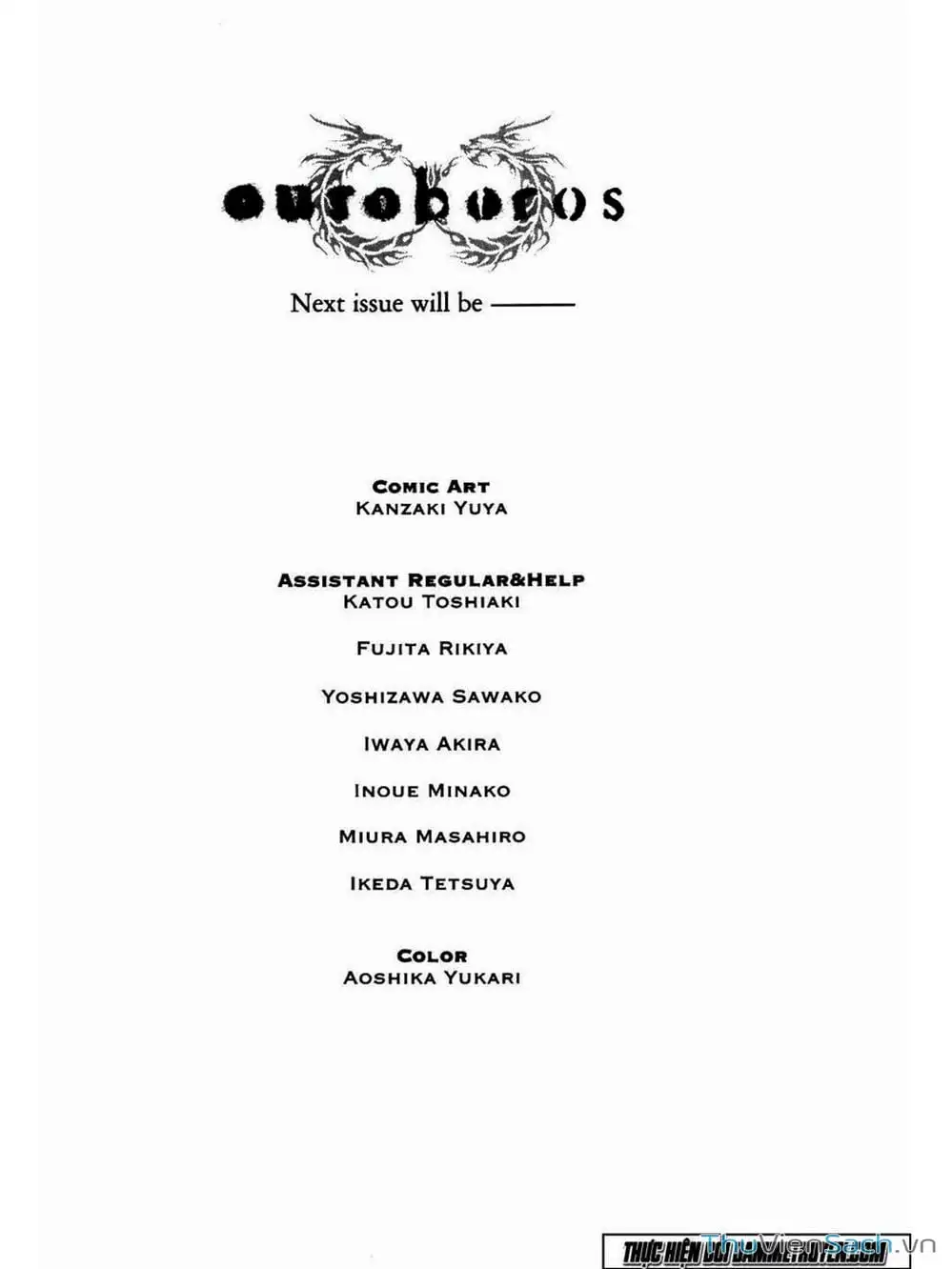 Truyện Tranh Ouroboros - Vĩnh Cửu Luân Hồi trang 6