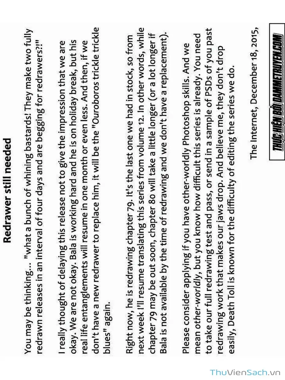 Truyện Tranh Ouroboros - Vĩnh Cửu Luân Hồi trang 6