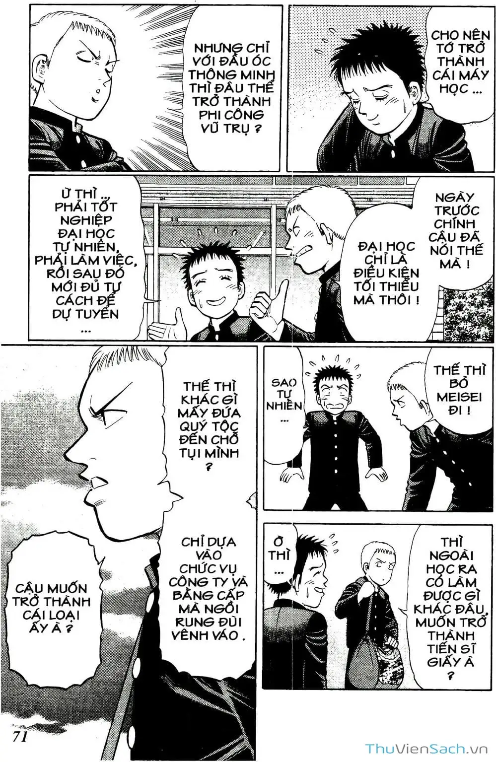 Truyện Tranh Hộ Chiếu Xanh - Passport Blue trang 4