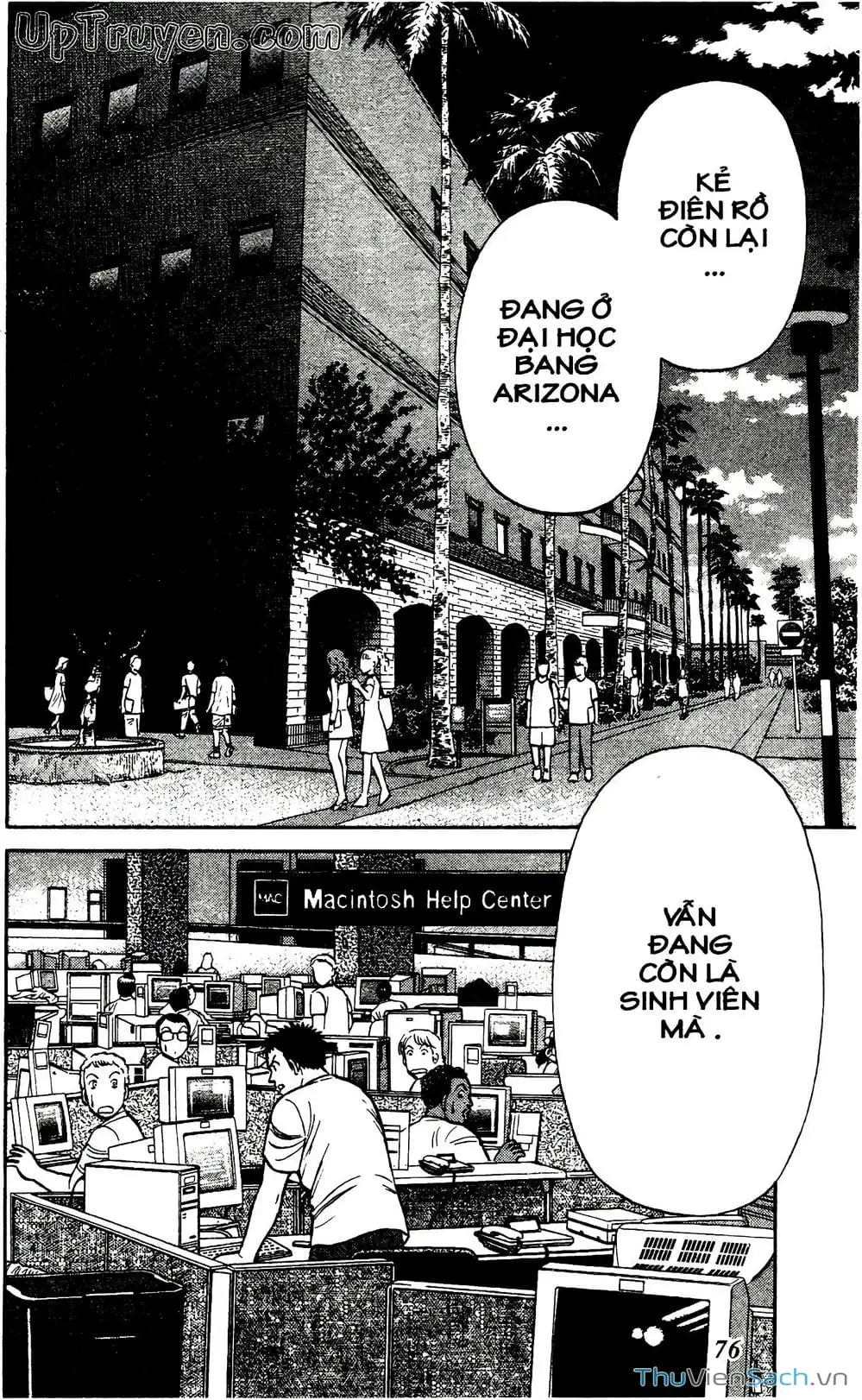 Truyện Tranh Hộ Chiếu Xanh - Passport Blue trang 4