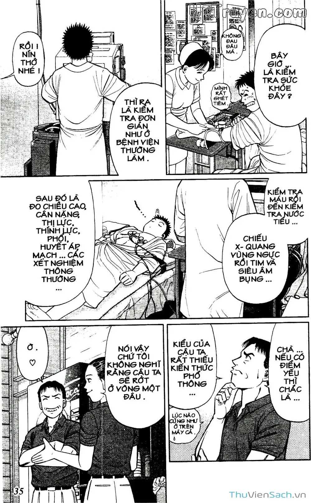 Truyện Tranh Hộ Chiếu Xanh - Passport Blue trang 4