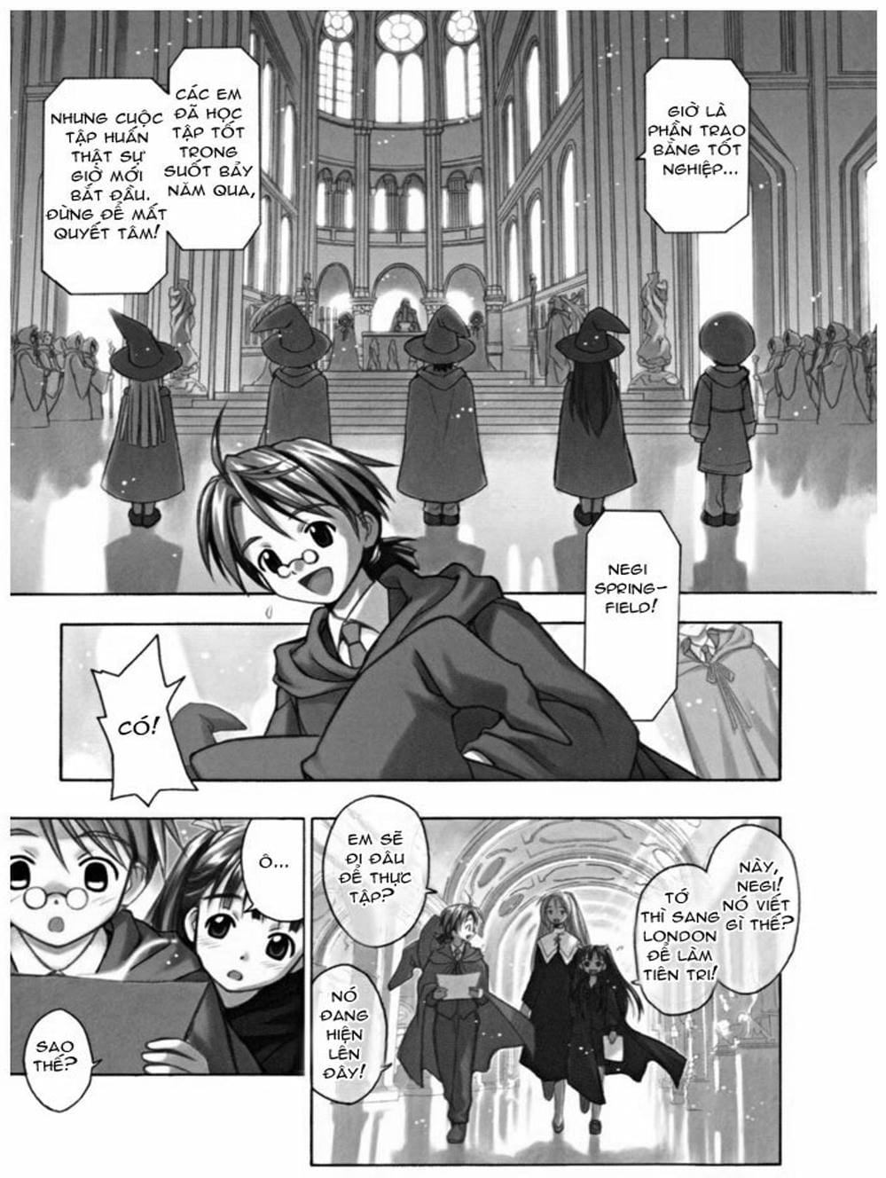 Truyện Tranh Pháp Sư Tí Hon Negima - Mahou Sensei Negima! trang 10