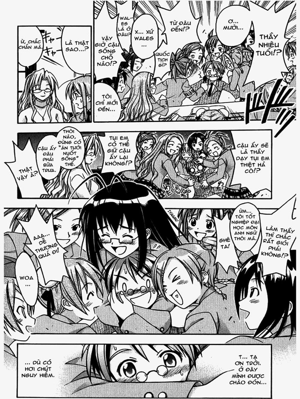 Truyện Tranh Pháp Sư Tí Hon Negima - Mahou Sensei Negima! trang 10
