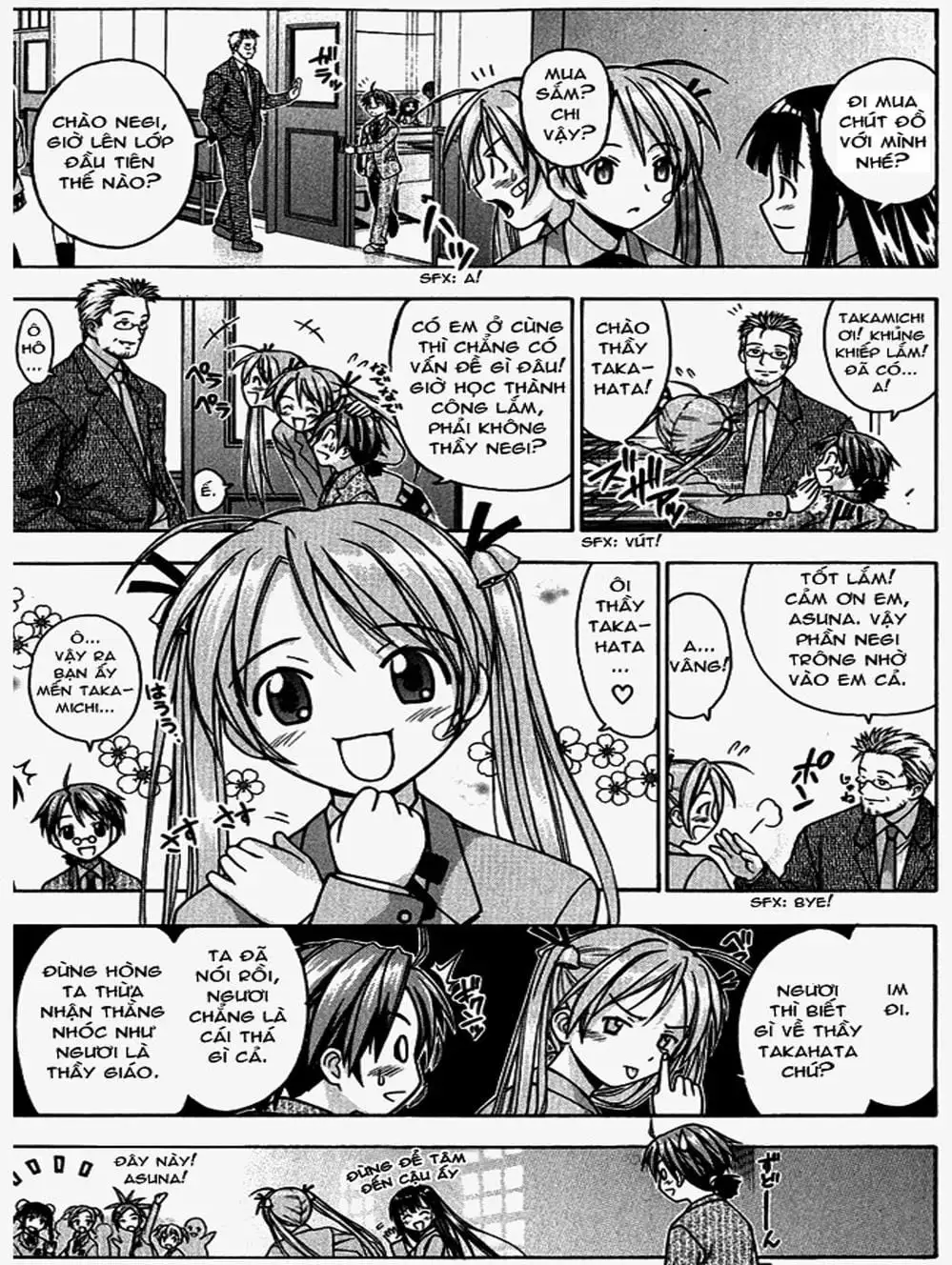 Truyện Tranh Pháp Sư Tí Hon Negima - Mahou Sensei Negima! trang 10