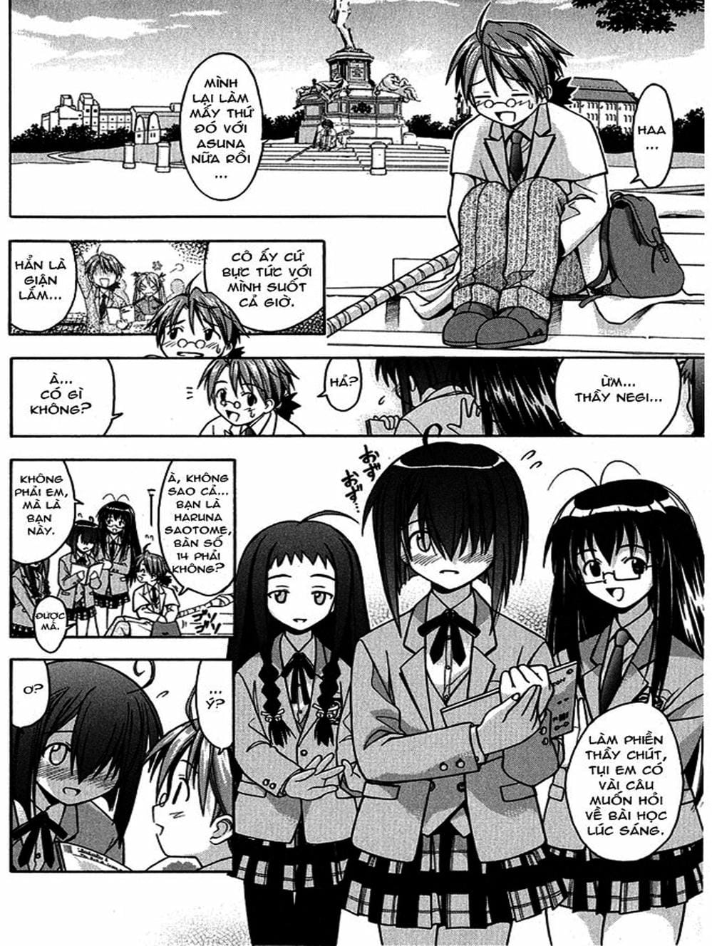 Truyện Tranh Pháp Sư Tí Hon Negima - Mahou Sensei Negima! trang 10