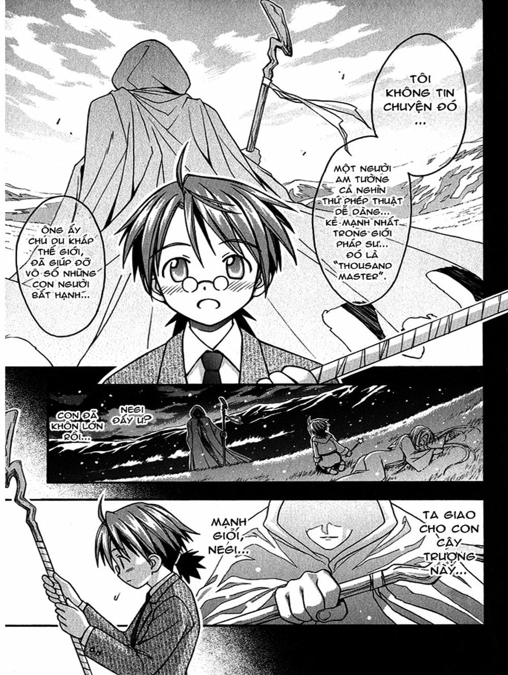 Truyện Tranh Pháp Sư Tí Hon Negima - Mahou Sensei Negima! trang 10