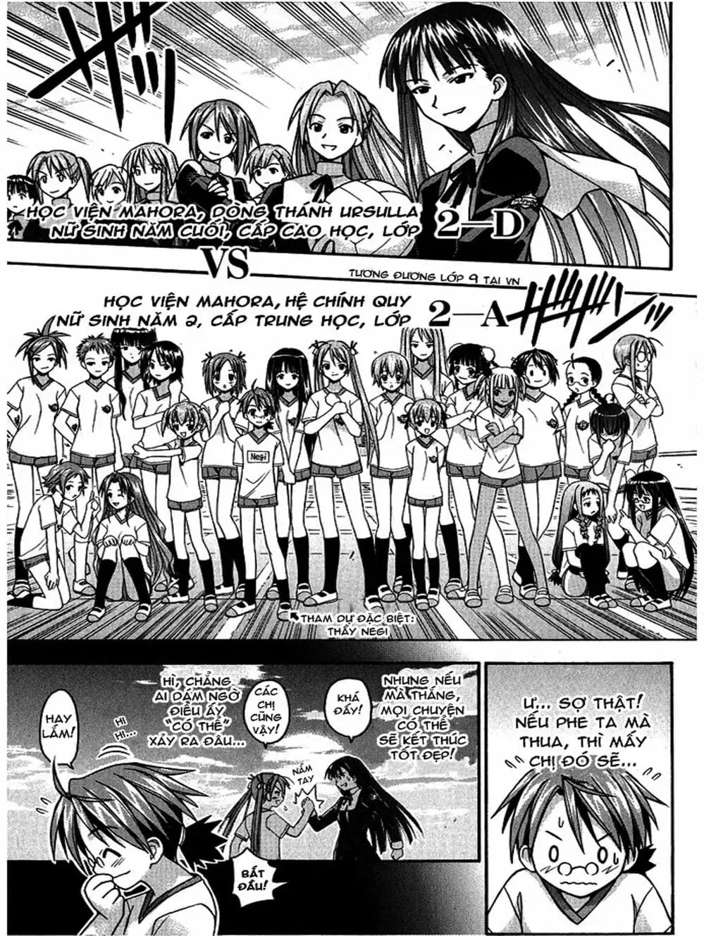 Truyện Tranh Pháp Sư Tí Hon Negima - Mahou Sensei Negima! trang 10