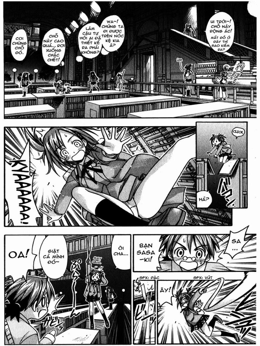 Truyện Tranh Pháp Sư Tí Hon Negima - Mahou Sensei Negima! trang 10