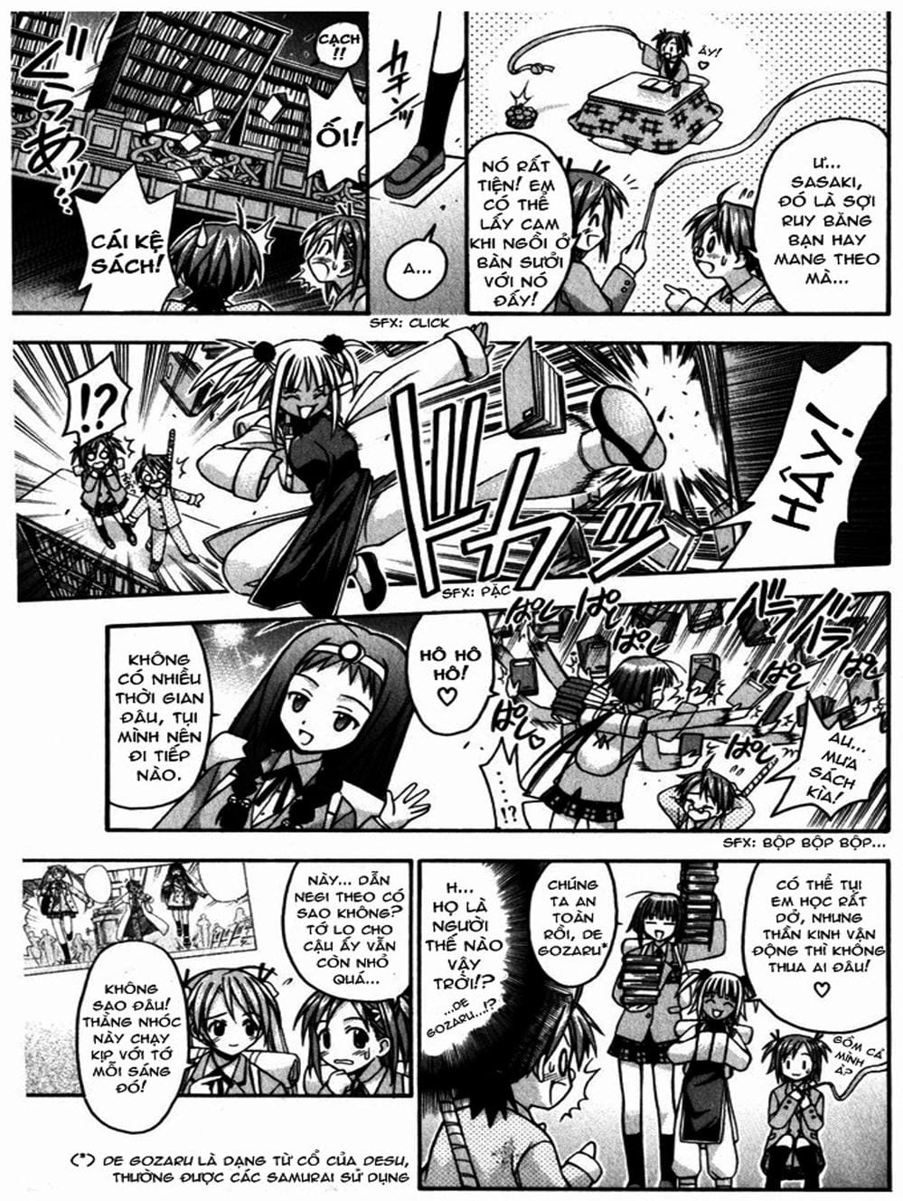 Truyện Tranh Pháp Sư Tí Hon Negima - Mahou Sensei Negima! trang 10