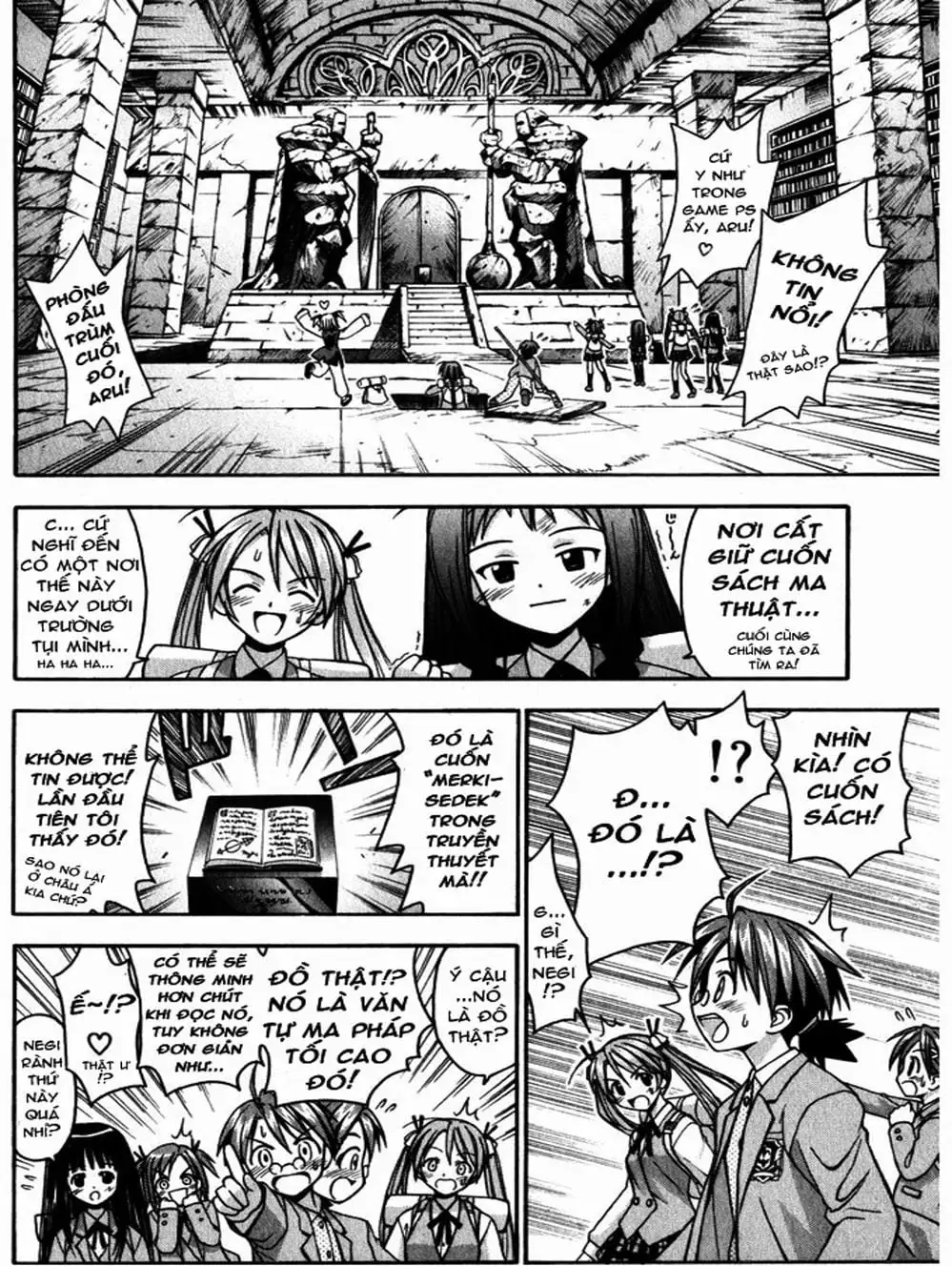 Truyện Tranh Pháp Sư Tí Hon Negima - Mahou Sensei Negima! trang 10