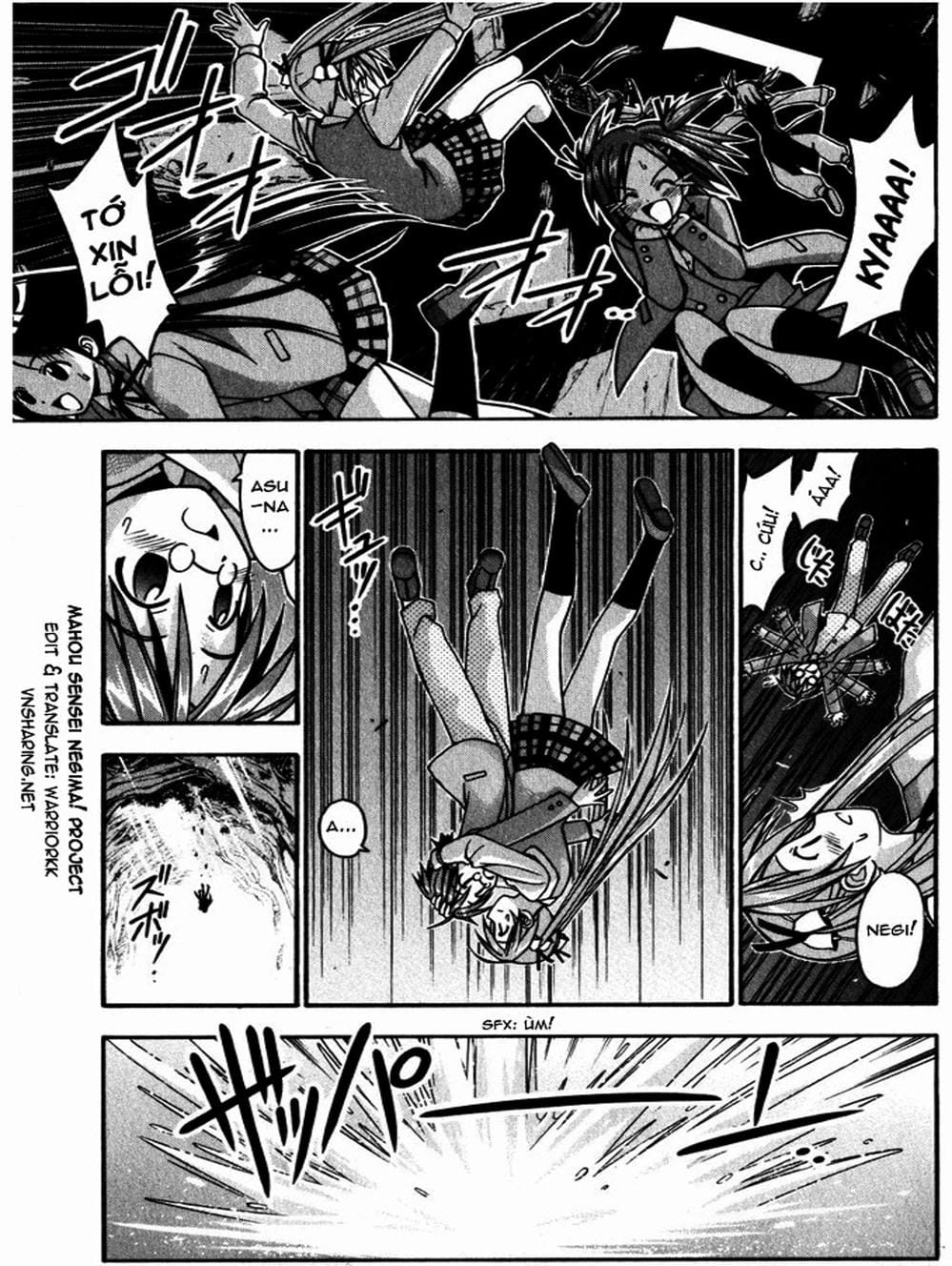 Truyện Tranh Pháp Sư Tí Hon Negima - Mahou Sensei Negima! trang 10