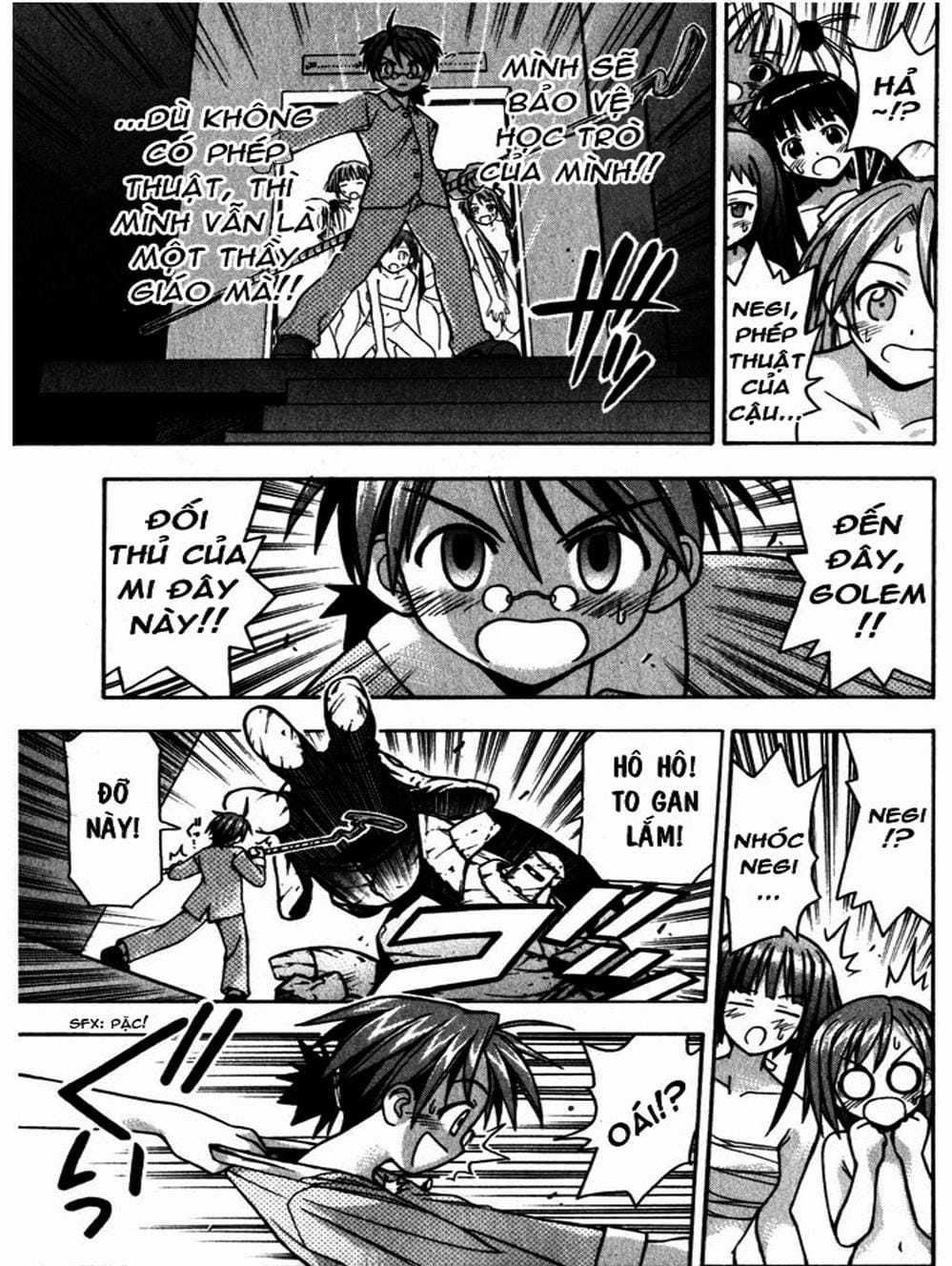 Truyện Tranh Pháp Sư Tí Hon Negima - Mahou Sensei Negima! trang 10