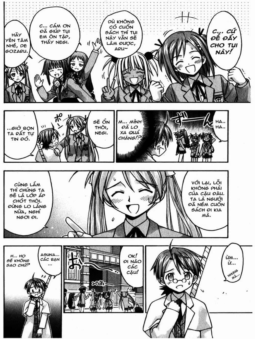 Truyện Tranh Pháp Sư Tí Hon Negima - Mahou Sensei Negima! trang 10