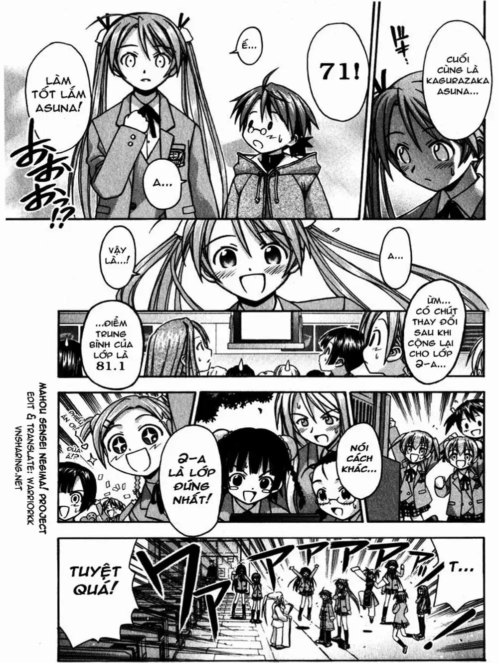 Truyện Tranh Pháp Sư Tí Hon Negima - Mahou Sensei Negima! trang 10