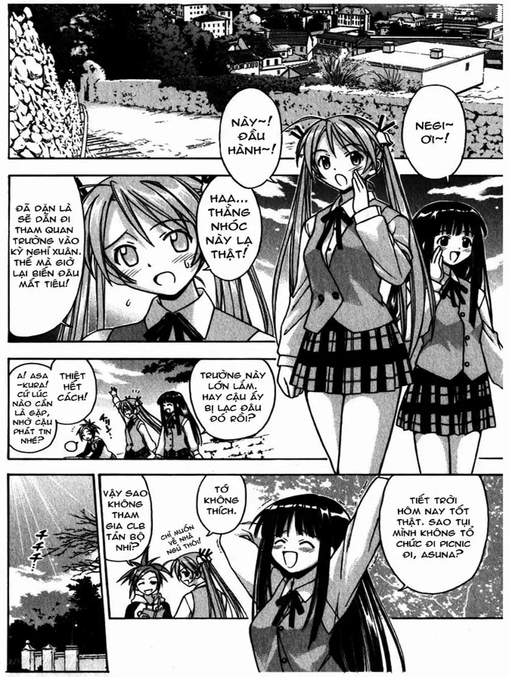 Truyện Tranh Pháp Sư Tí Hon Negima - Mahou Sensei Negima! trang 10