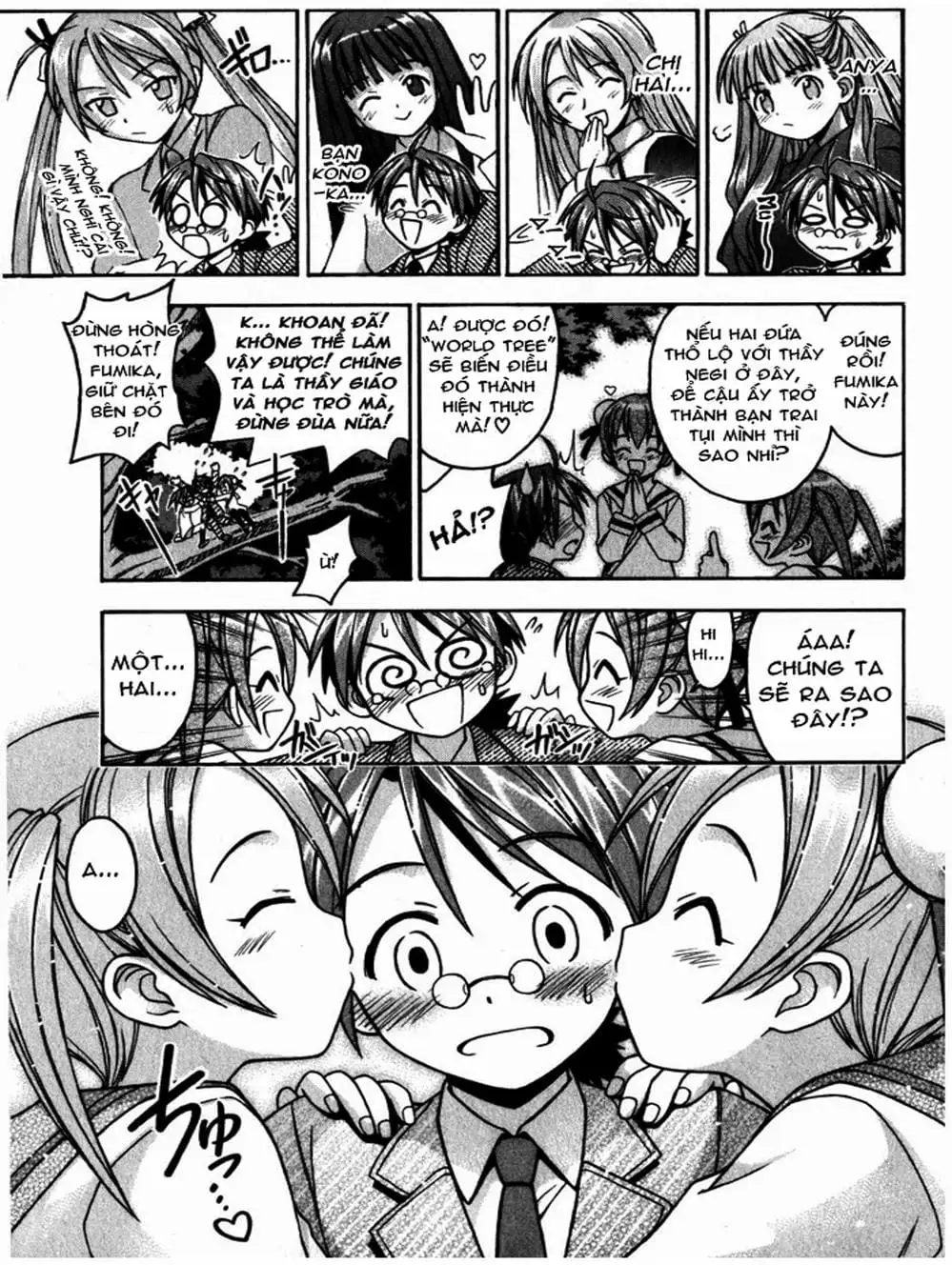 Truyện Tranh Pháp Sư Tí Hon Negima - Mahou Sensei Negima! trang 10