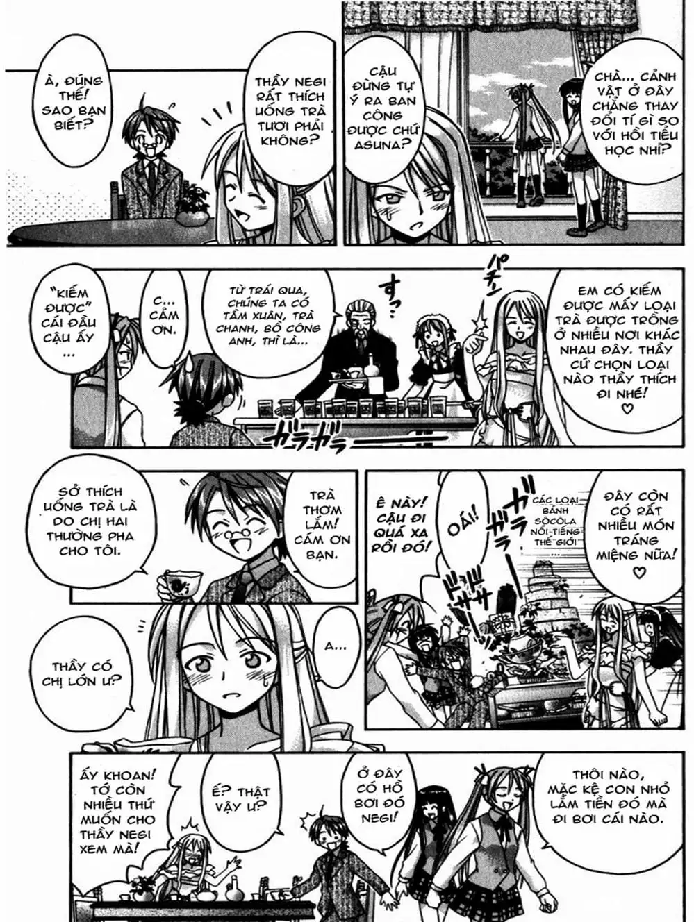 Truyện Tranh Pháp Sư Tí Hon Negima - Mahou Sensei Negima! trang 10