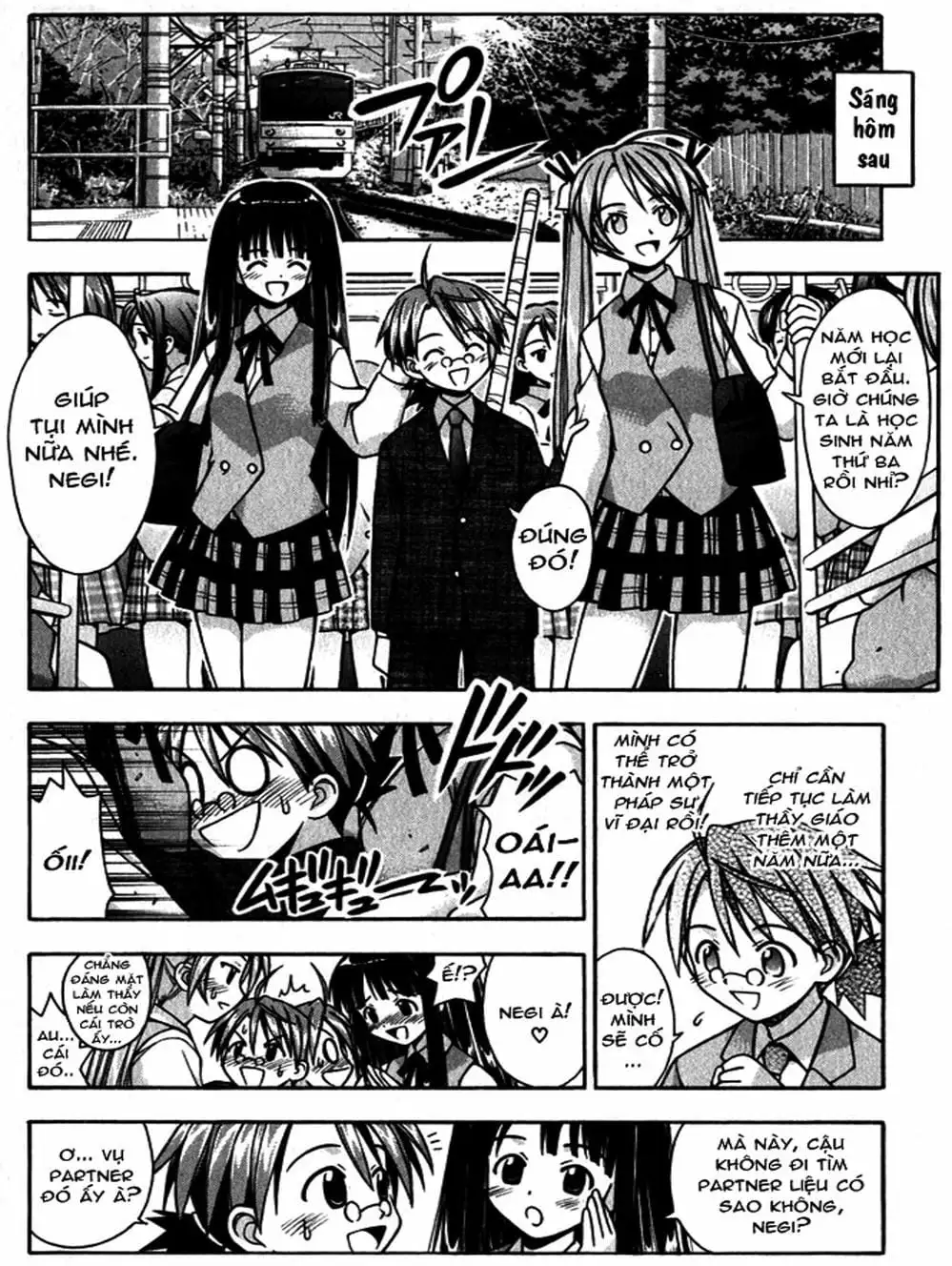 Truyện Tranh Pháp Sư Tí Hon Negima - Mahou Sensei Negima! trang 10