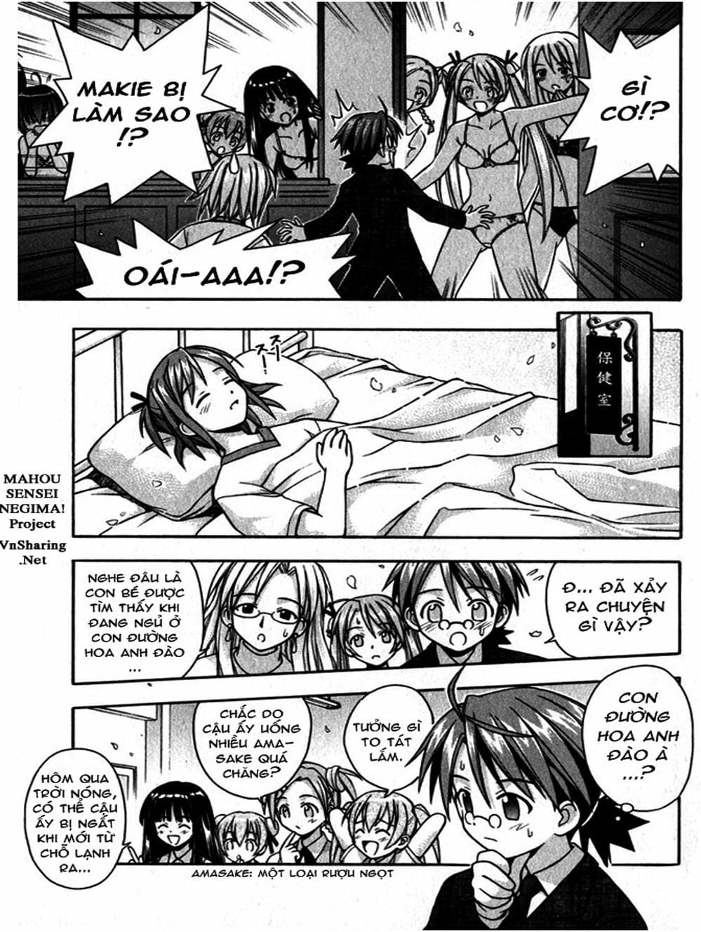 Truyện Tranh Pháp Sư Tí Hon Negima - Mahou Sensei Negima! trang 10