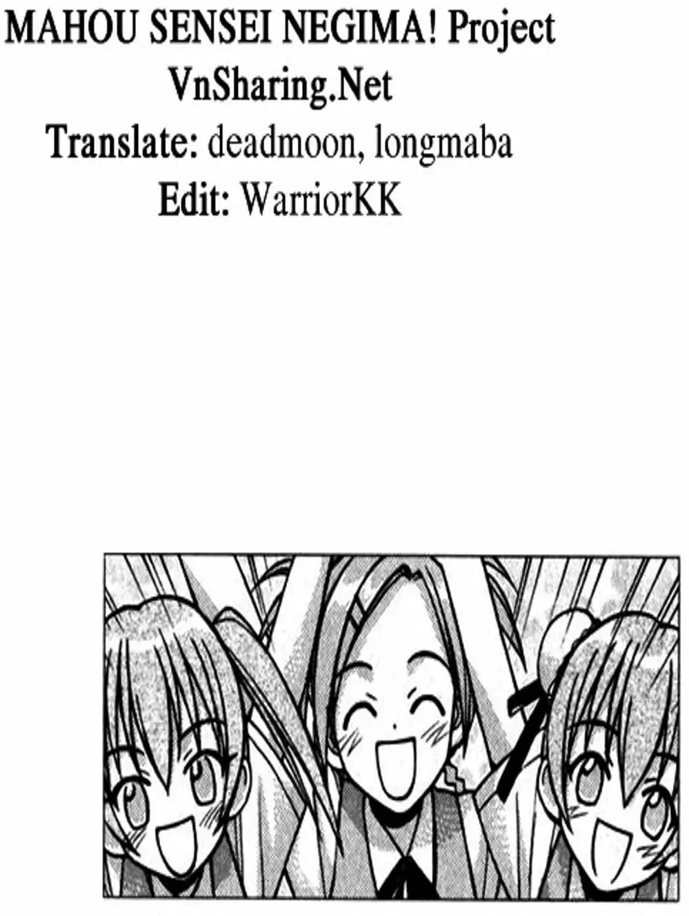 Truyện Tranh Pháp Sư Tí Hon Negima - Mahou Sensei Negima! trang 10