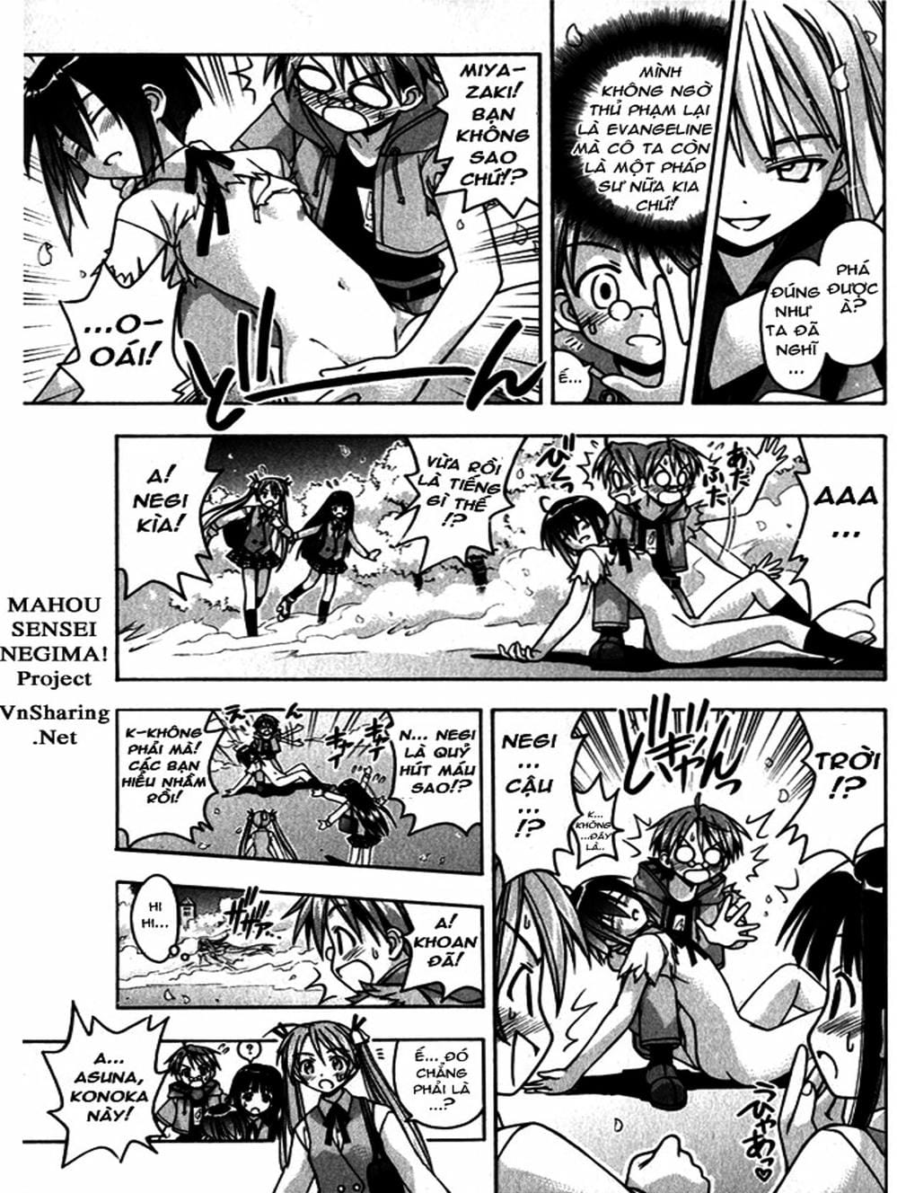 Truyện Tranh Pháp Sư Tí Hon Negima - Mahou Sensei Negima! trang 10
