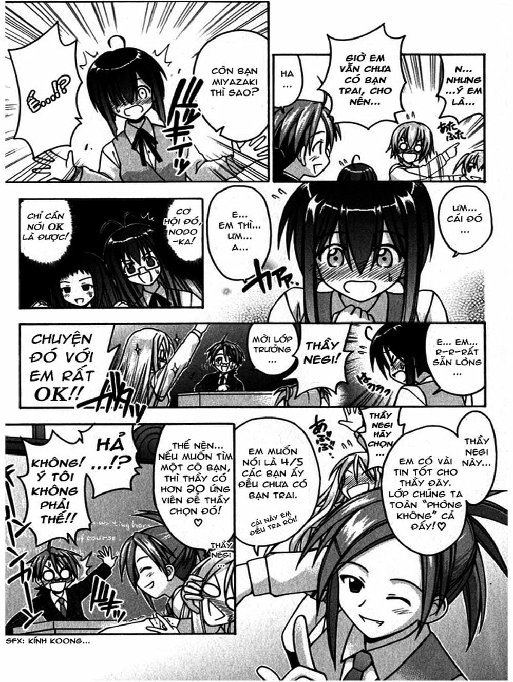 Truyện Tranh Pháp Sư Tí Hon Negima - Mahou Sensei Negima! trang 10