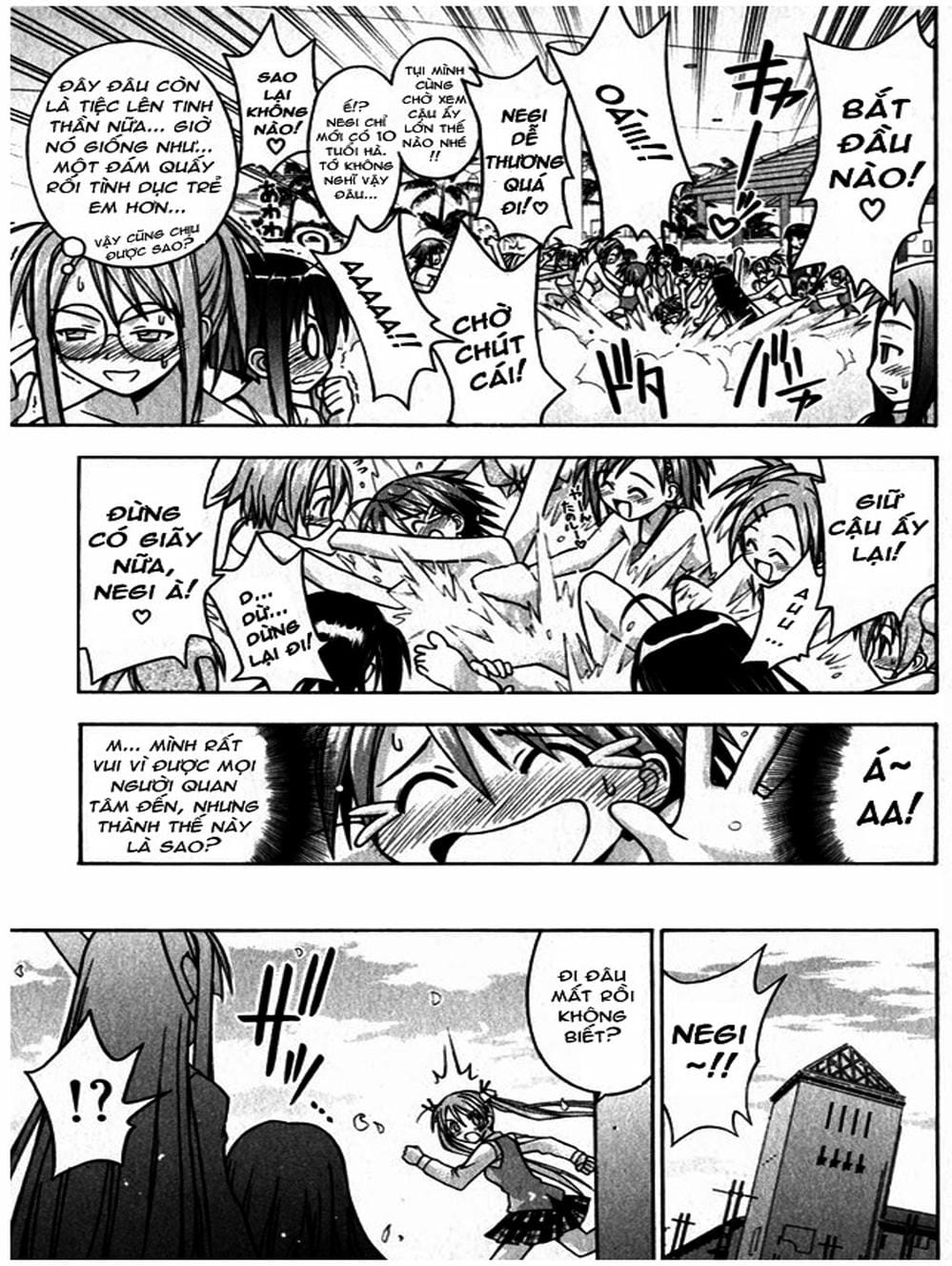 Truyện Tranh Pháp Sư Tí Hon Negima - Mahou Sensei Negima! trang 10