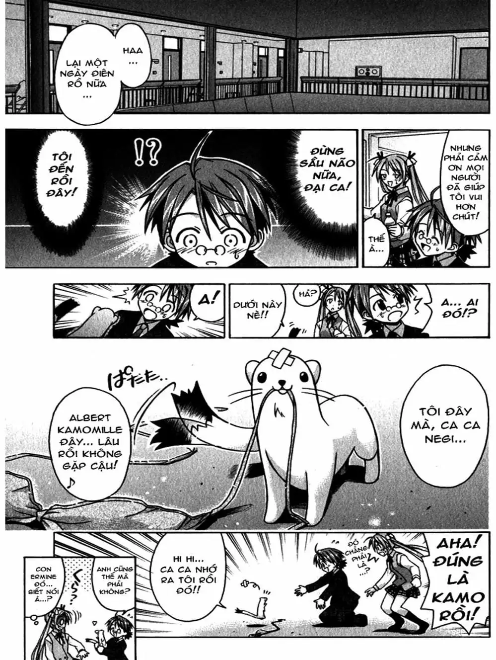 Truyện Tranh Pháp Sư Tí Hon Negima - Mahou Sensei Negima! trang 10