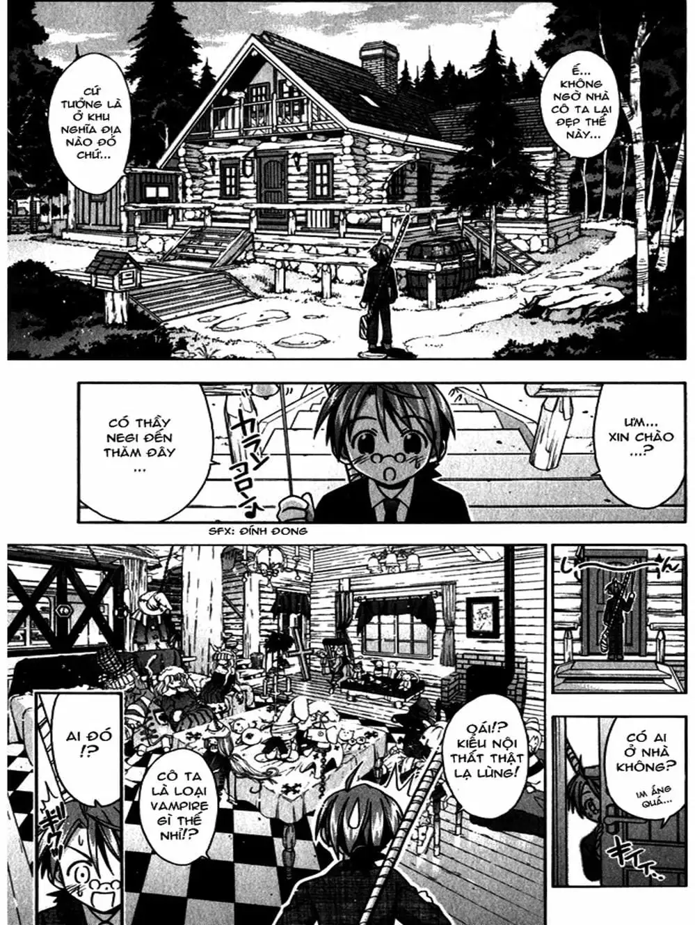 Truyện Tranh Pháp Sư Tí Hon Negima - Mahou Sensei Negima! trang 10