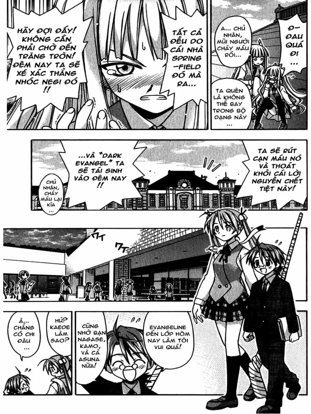 Truyện Tranh Pháp Sư Tí Hon Negima - Mahou Sensei Negima! trang 10