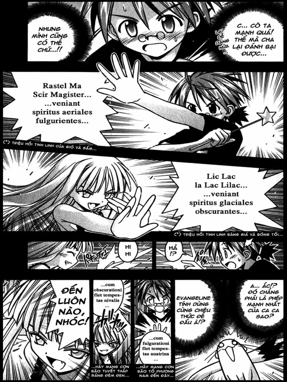Truyện Tranh Pháp Sư Tí Hon Negima - Mahou Sensei Negima! trang 10