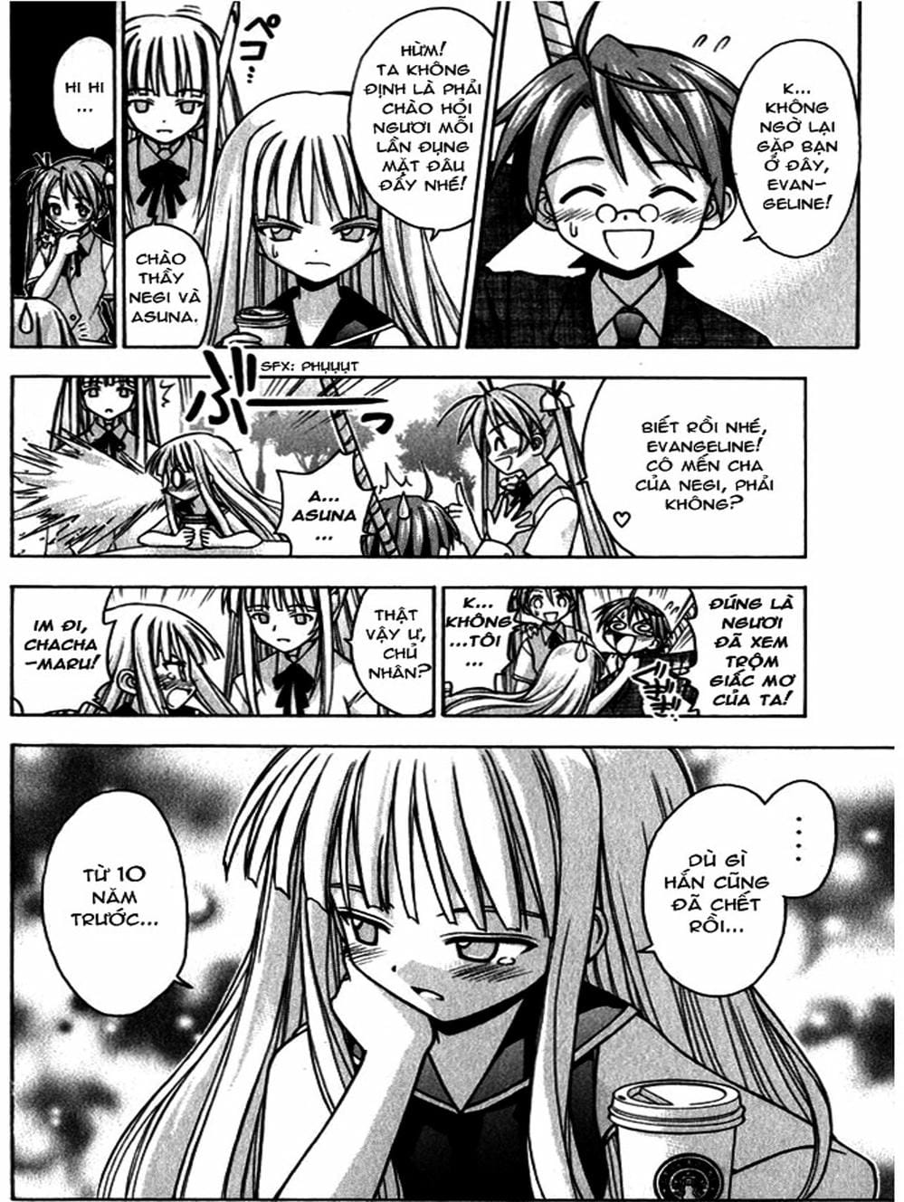 Truyện Tranh Pháp Sư Tí Hon Negima - Mahou Sensei Negima! trang 10