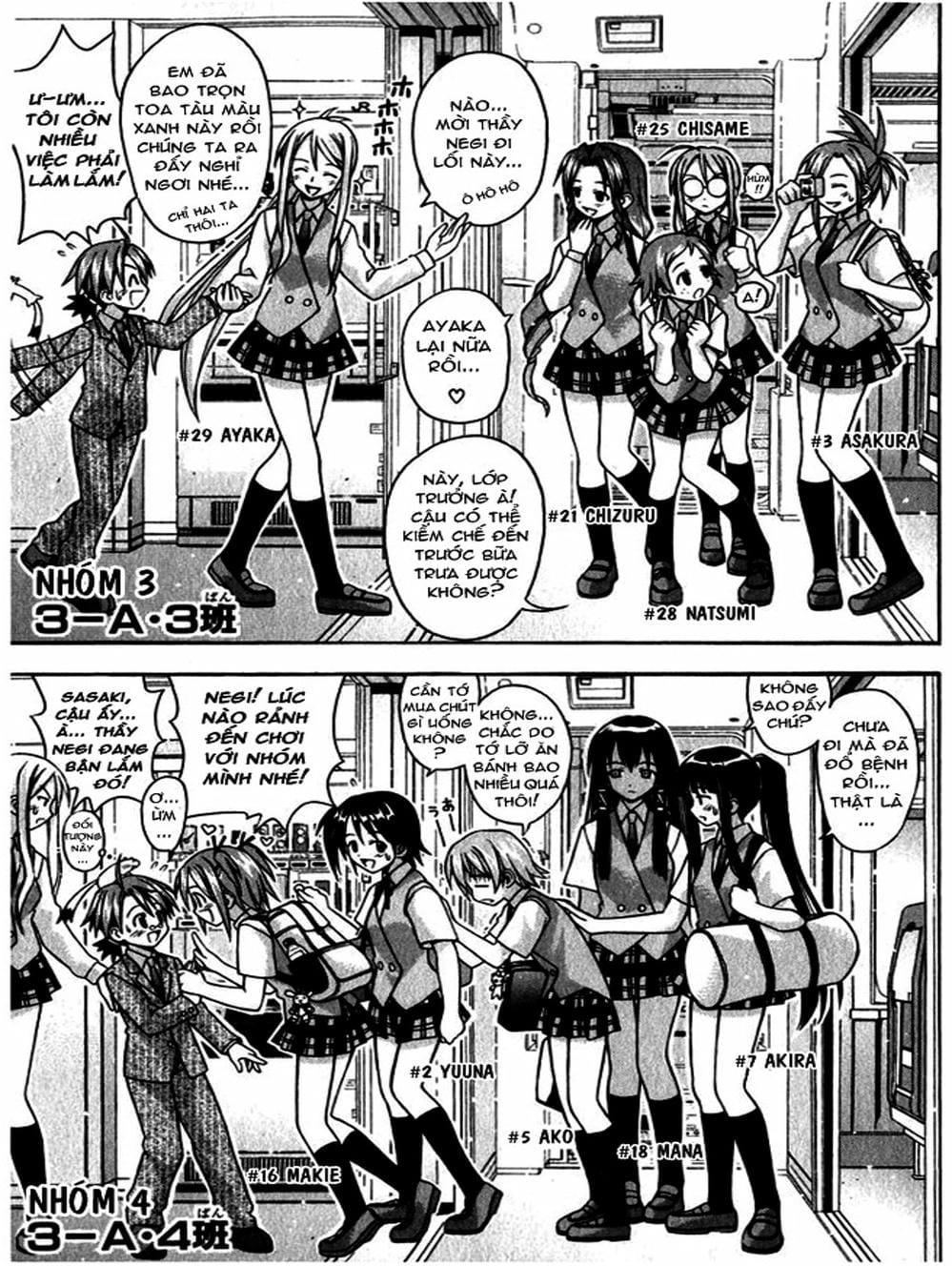 Truyện Tranh Pháp Sư Tí Hon Negima - Mahou Sensei Negima! trang 10