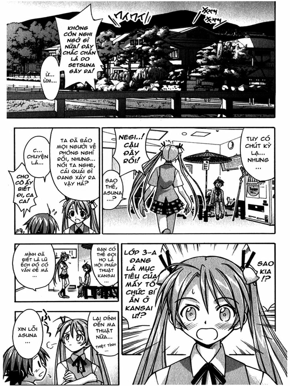 Truyện Tranh Pháp Sư Tí Hon Negima - Mahou Sensei Negima! trang 10
