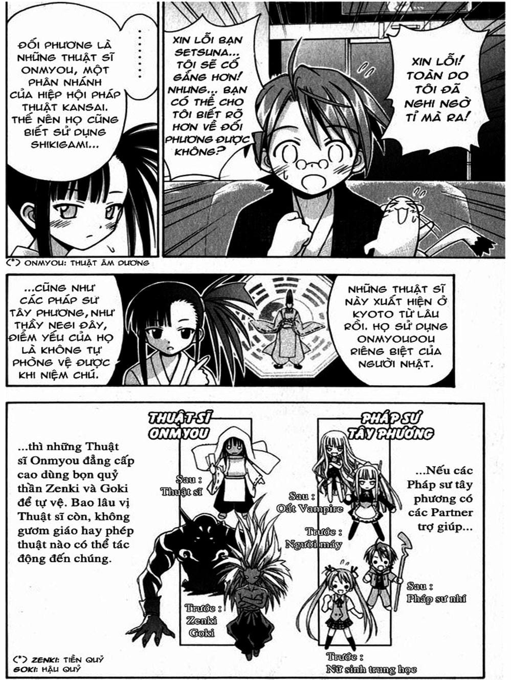 Truyện Tranh Pháp Sư Tí Hon Negima - Mahou Sensei Negima! trang 10
