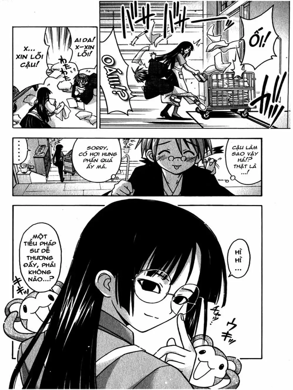 Truyện Tranh Pháp Sư Tí Hon Negima - Mahou Sensei Negima! trang 10