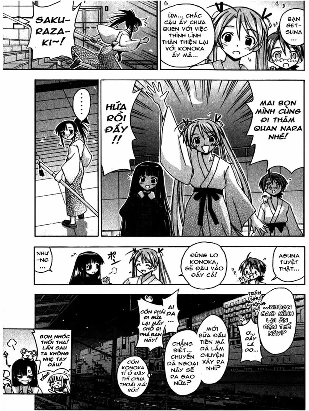 Truyện Tranh Pháp Sư Tí Hon Negima - Mahou Sensei Negima! trang 10