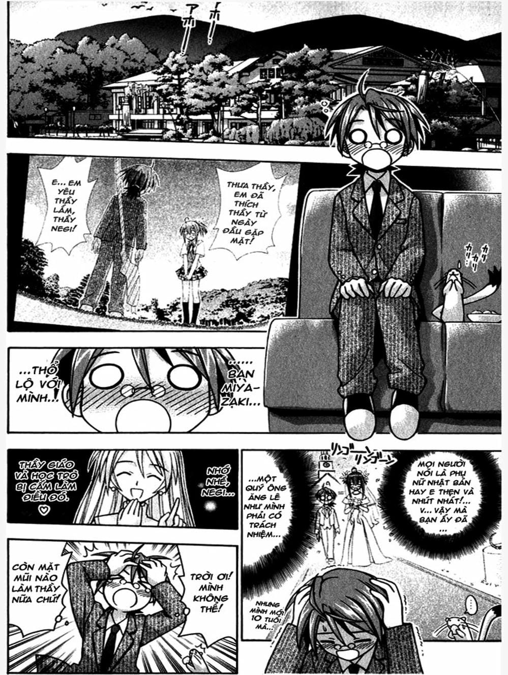 Truyện Tranh Pháp Sư Tí Hon Negima - Mahou Sensei Negima! trang 10