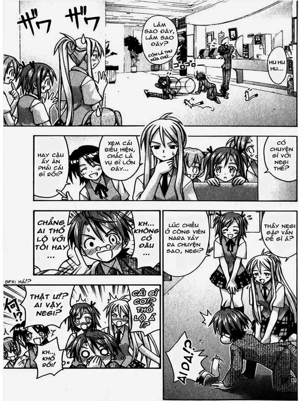 Truyện Tranh Pháp Sư Tí Hon Negima - Mahou Sensei Negima! trang 10