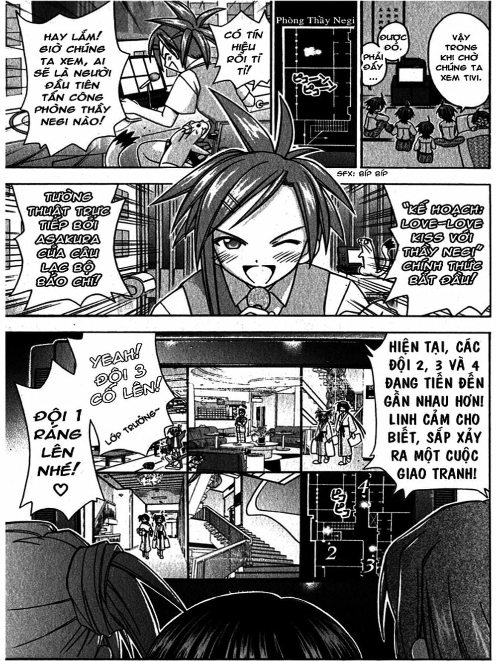 Truyện Tranh Pháp Sư Tí Hon Negima - Mahou Sensei Negima! trang 10