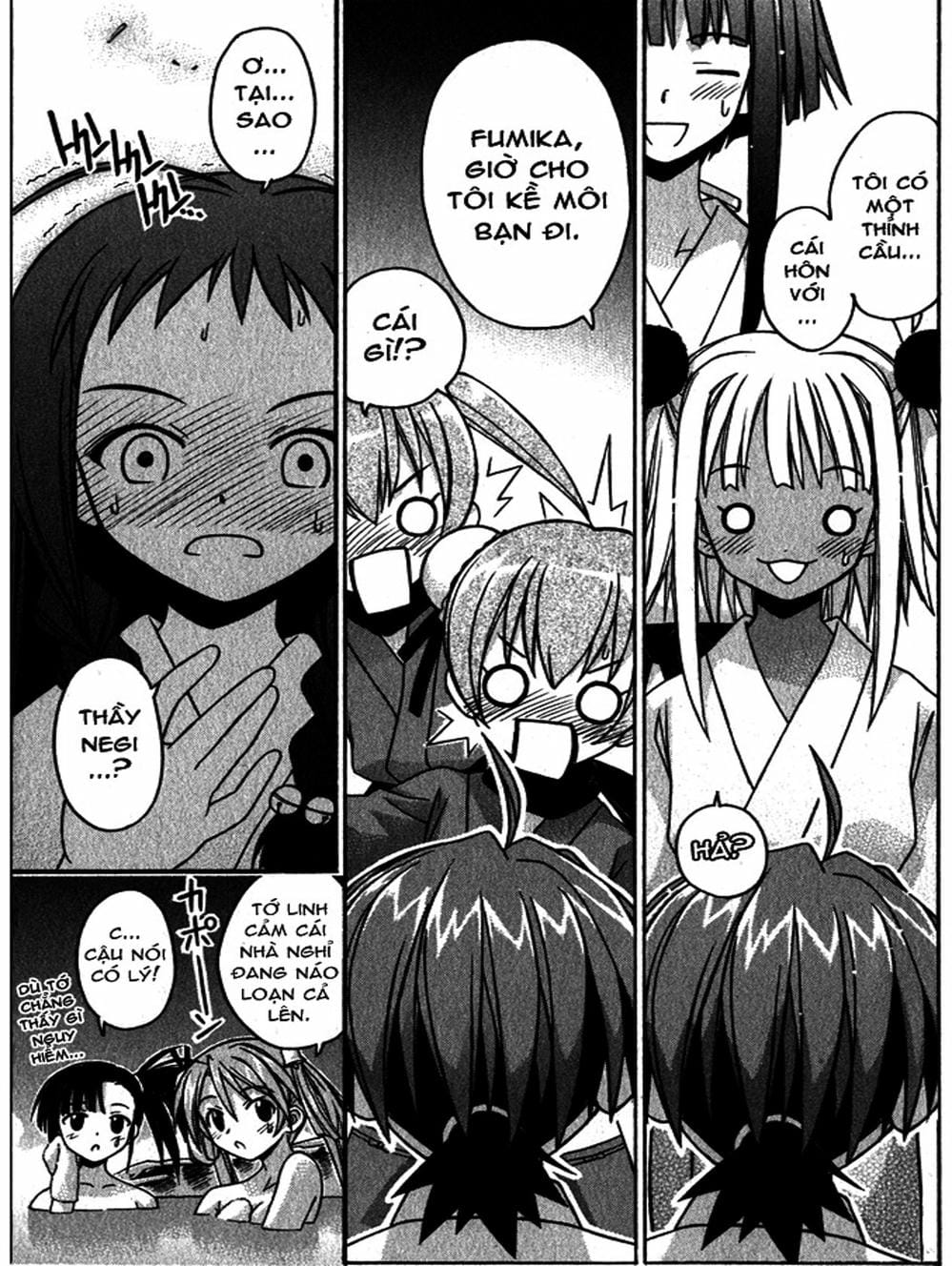 Truyện Tranh Pháp Sư Tí Hon Negima - Mahou Sensei Negima! trang 10