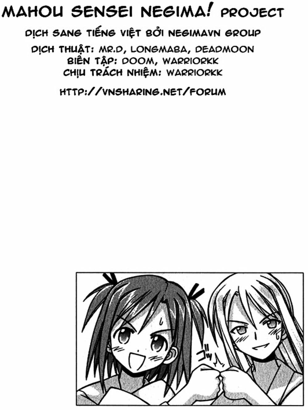 Truyện Tranh Pháp Sư Tí Hon Negima - Mahou Sensei Negima! trang 10
