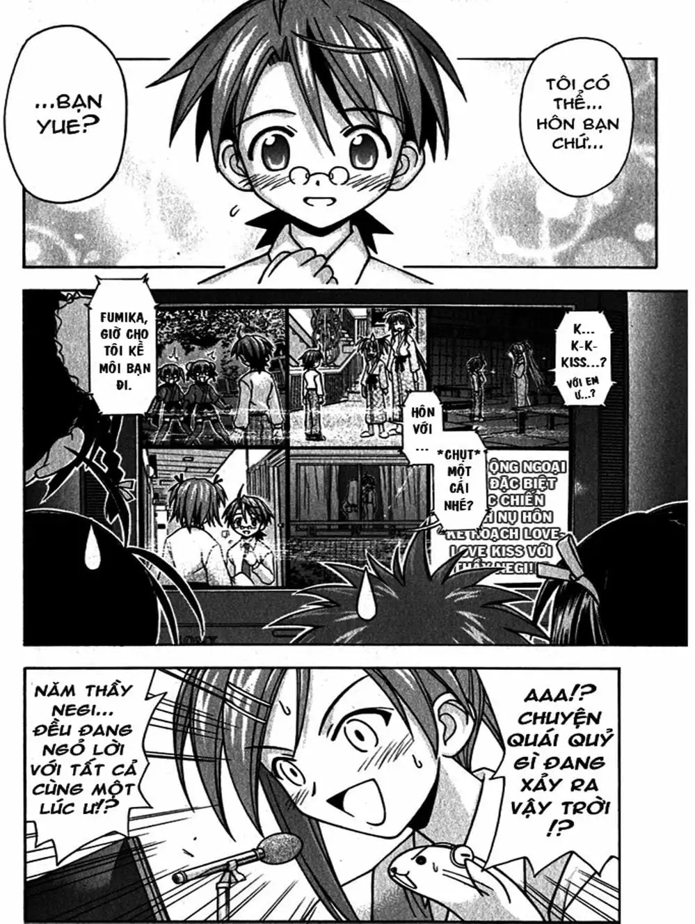 Truyện Tranh Pháp Sư Tí Hon Negima - Mahou Sensei Negima! trang 10